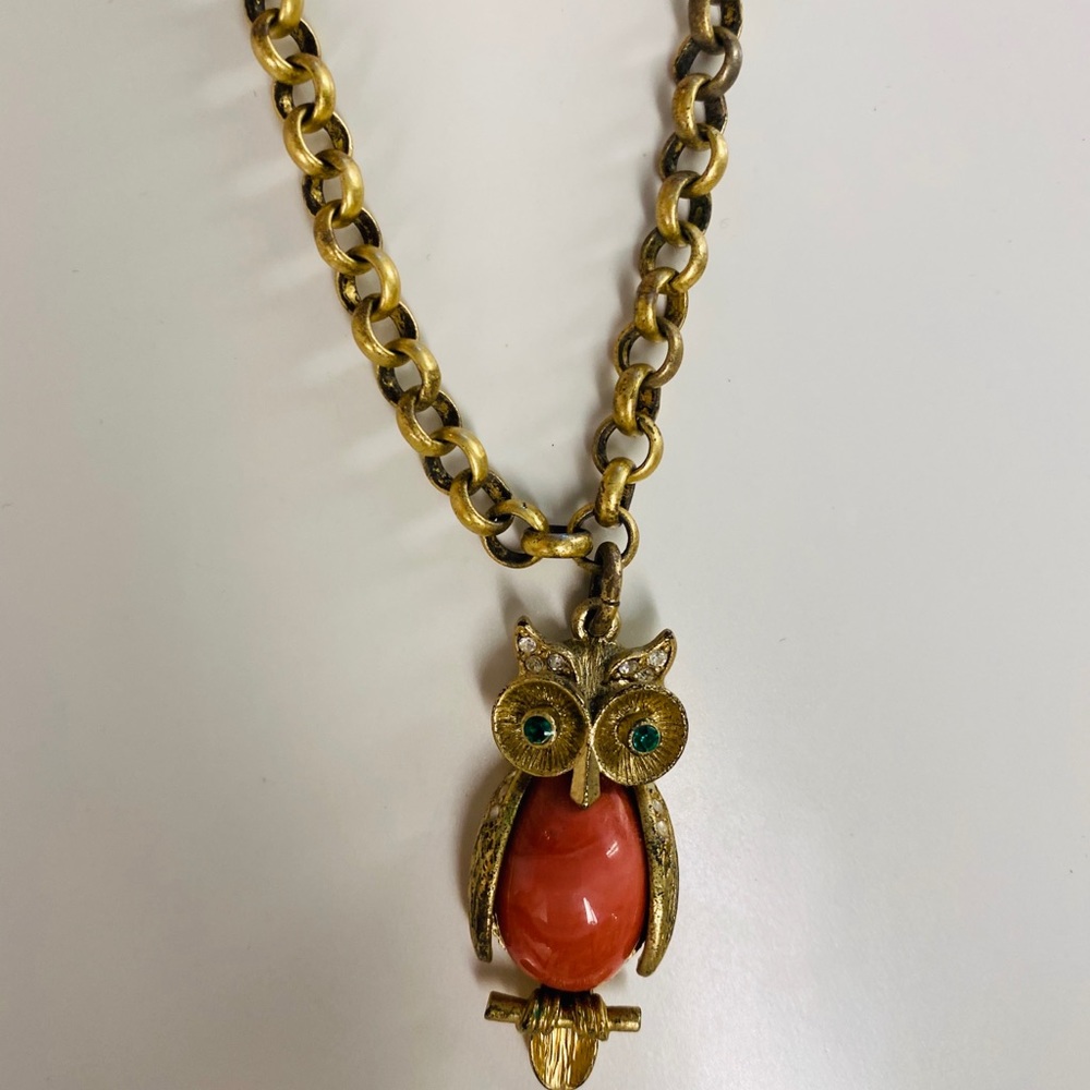 Stella and Dot Owl necklace - Picture 4 of 4